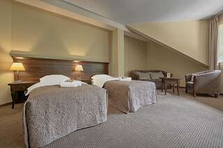 Отель ForRest Hotel & Restaurant Зелёна-Гура Стандартный двухместный номер с 1 кроватью или 2 отдельными кроватями-3